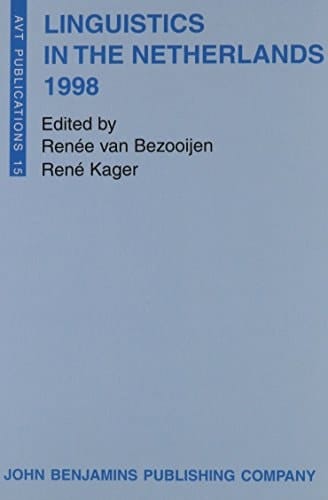Linguistics in the Netherlands 1998