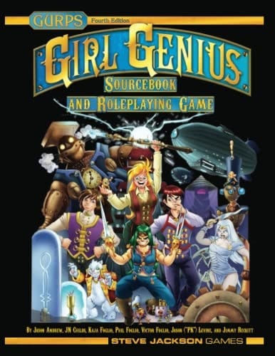 Girl Genius Sourcebook and Roleplaying Game: (Color Softcover)