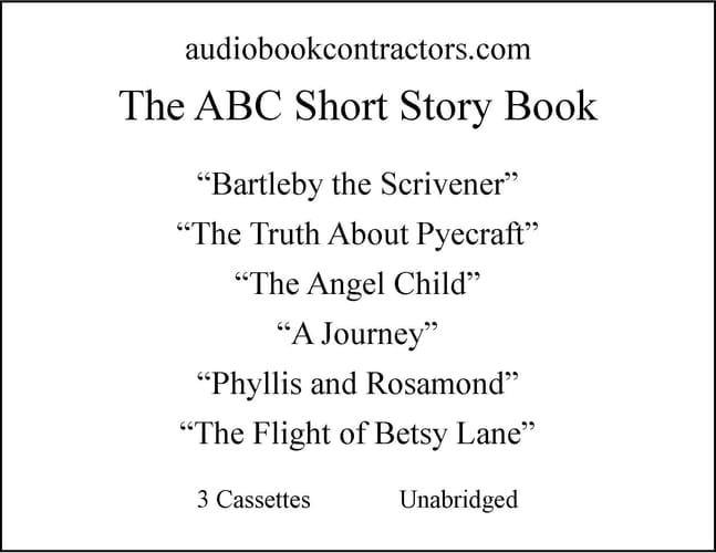 ABC Short Story Book (Classic Books on Cassette Collection) [UNABRIDGED]