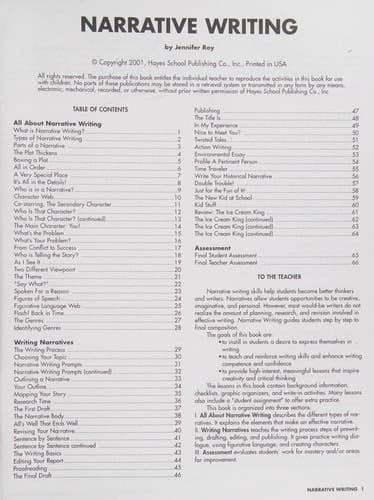Narrative Writing