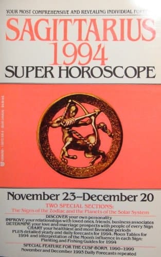 Super Horoscope Sagittarius, 1994
