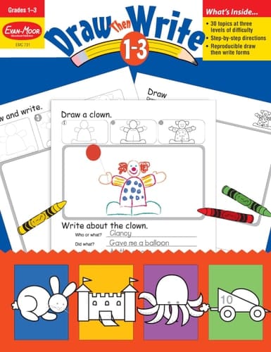 Draw-- Then Write Use Drawing to Motivate Writing