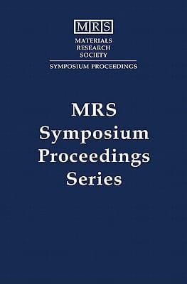 Materials Research at High Pressure: Volume 987 (MRS Proceedings)
