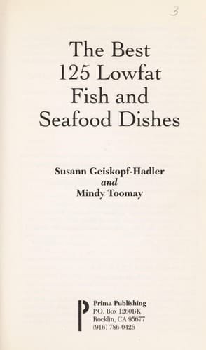 The Best 125 Lowfat Fish and Seafood Dishes