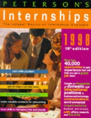 Peterson's Internships, 1998