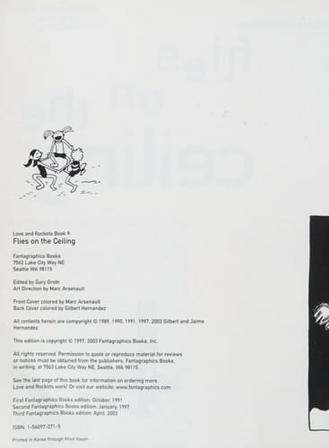 Love & Rockets Vol. 9: Flies on the Ceiling