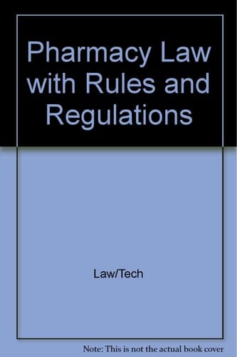 California Pharmacy Laws 2006