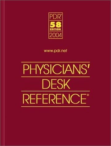 2004 Physicians' Desk Reference Bookstore Version