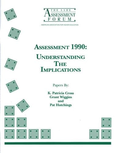 Assessment 1990 Accreditation and Renewal