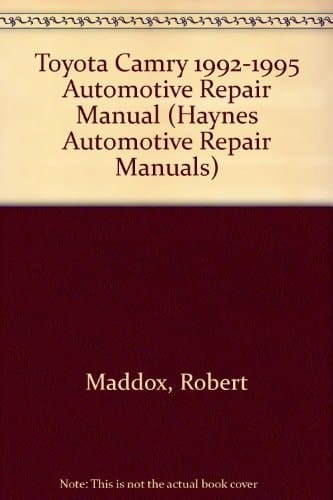 Toyota Camry Automotive Repair Manual