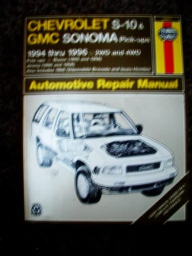 Haynes Chevrolet S-10, 1994-1996