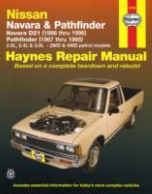 Nissan Navara Pathfinder Automotive Repair Manual