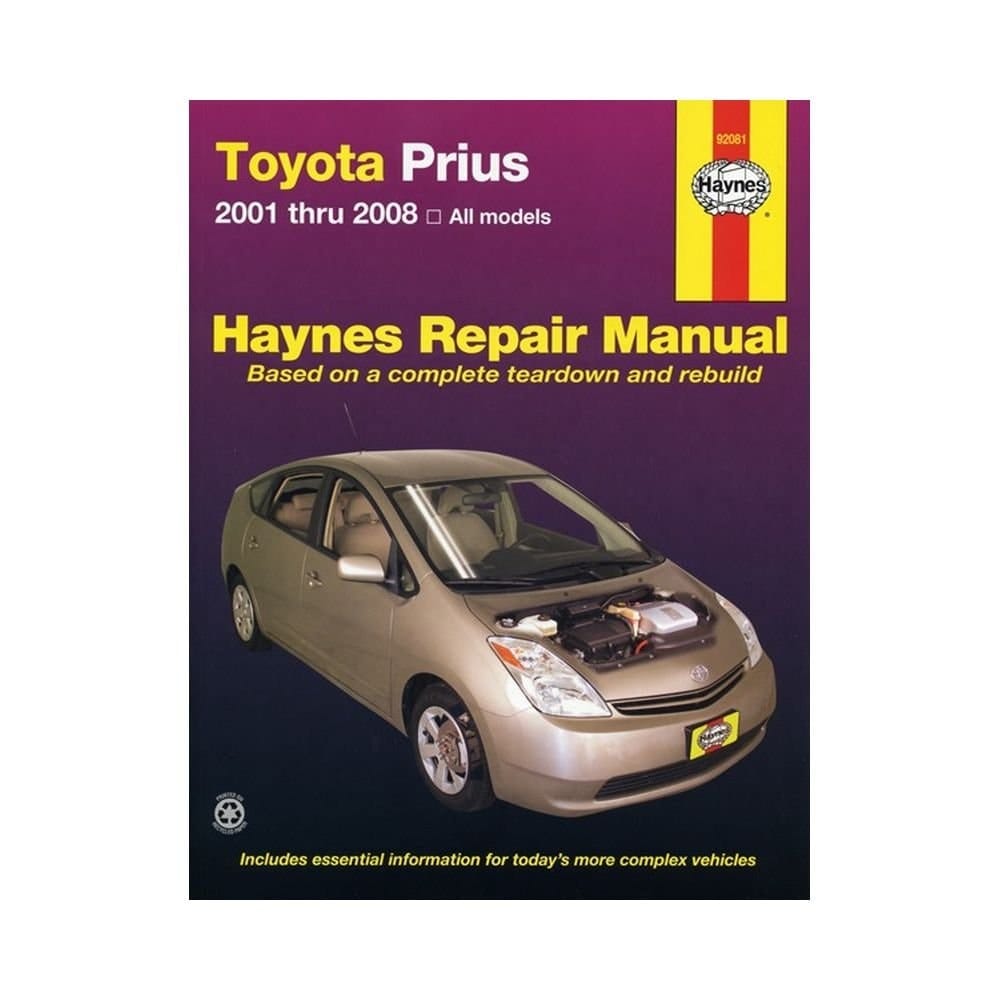 Toyota Prius Automotive Repair Manual