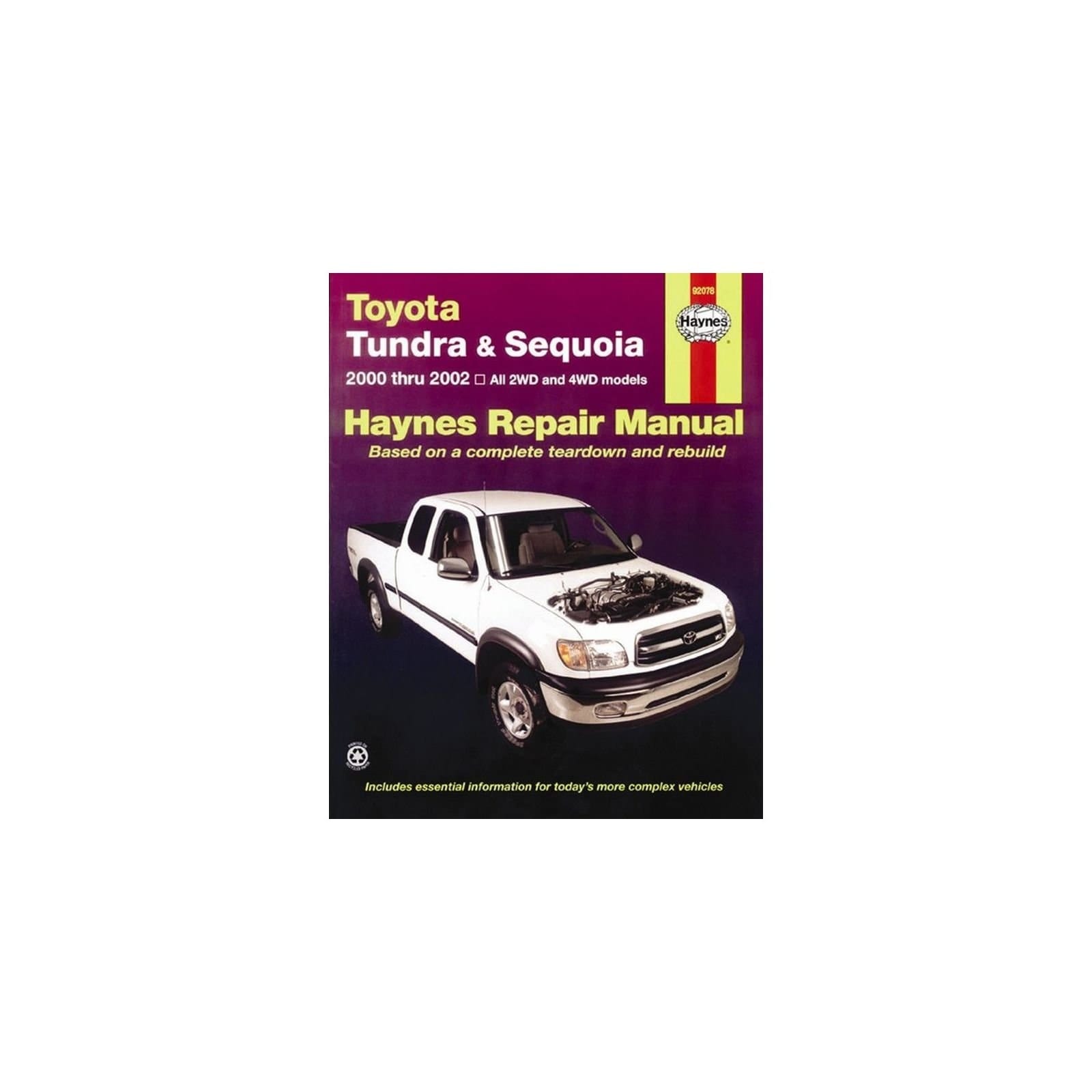 Toyota Tundra and Sequoia Automotive Repair Manual
