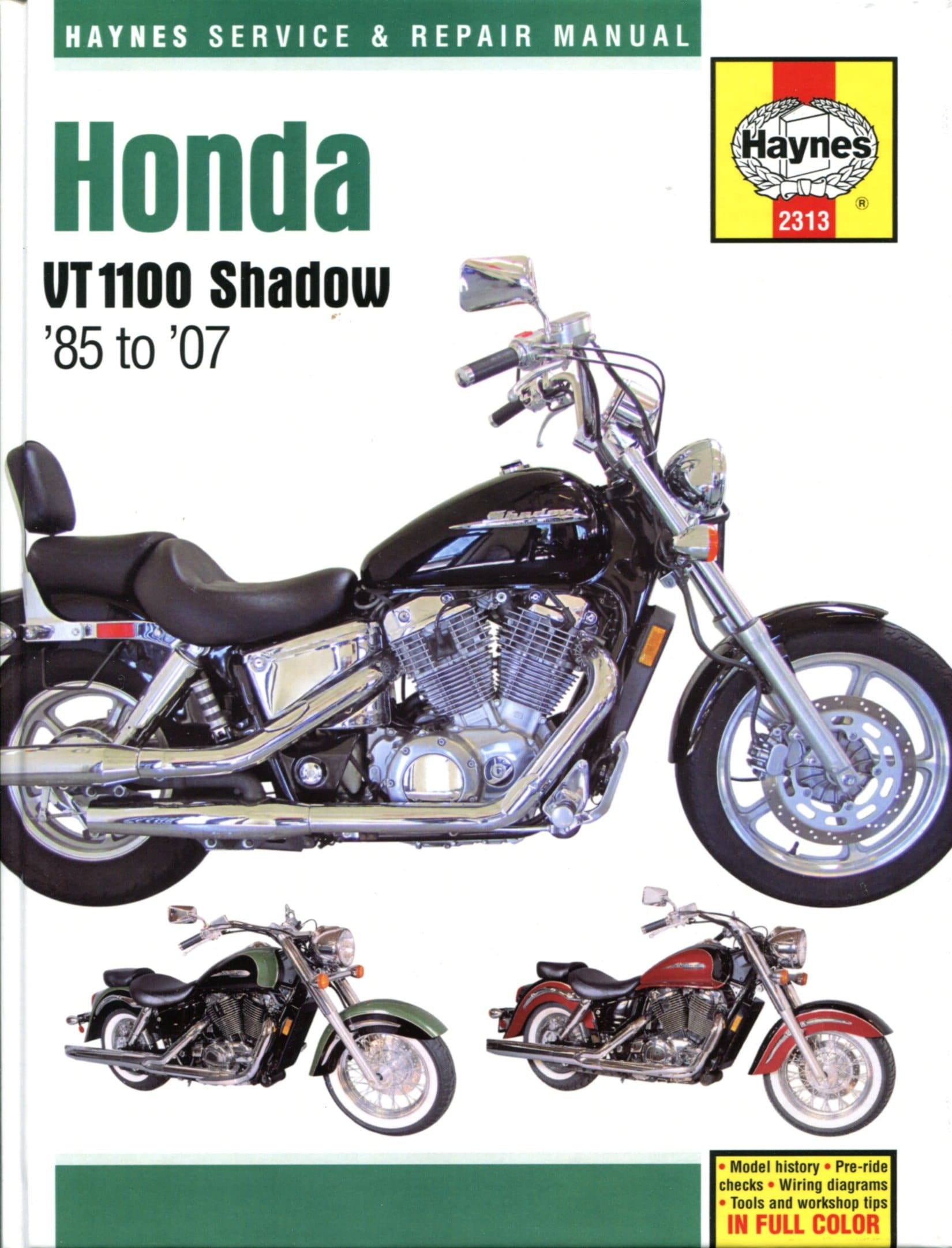 Honda VT1100 Shadow '85 to '07