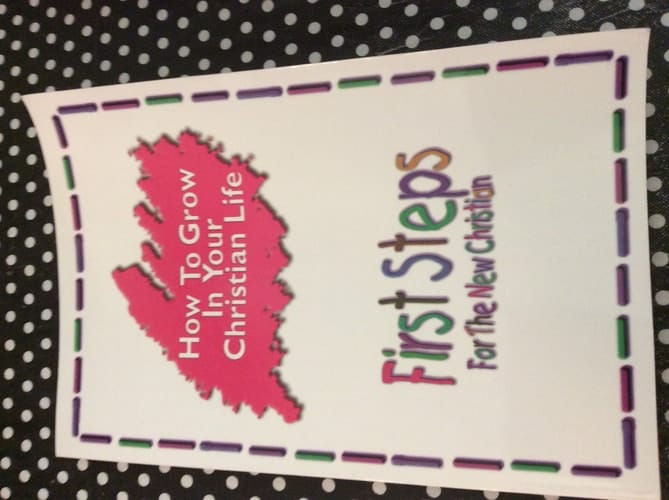 First Steps for the New Christian