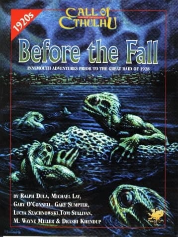 Before the Fall Innsmouth Adventures Prior to the Great Raid of 1928