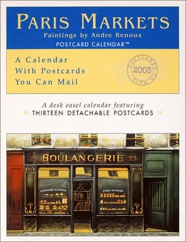 Paris Markets 2003 Postcard Calendar
