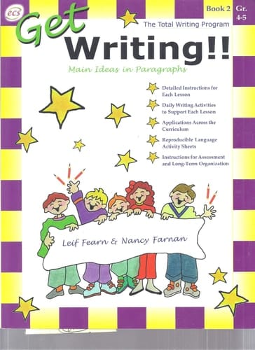 Get Writing!!: Main ideas in paragraphs