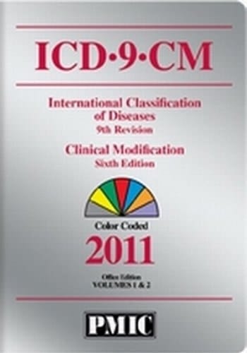 ICD-9-CM 2011 Vols 1&2, Color Coded, Office Edition