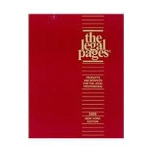 2009 Legal Pages New York Edition