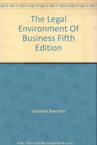 The Legal Environment of Business