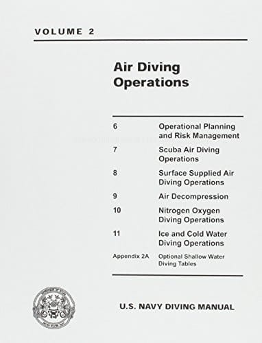 U.s. Navy Diving Manual 1999