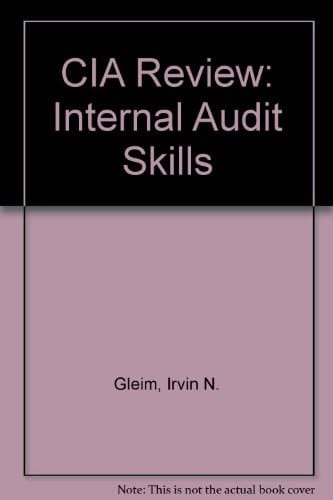 CIA Review Internal Audit Skills