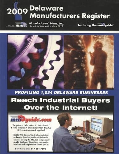 2009 Deleware Manufacturers Register