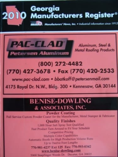 2010 Georgia Manufacturers Register