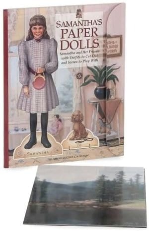 Samantha's Paper Dolls Samantha and Her Friends with Outfits to Cut Out and Scenes to Play with