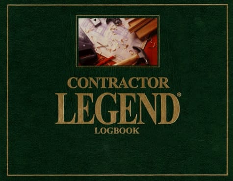 Contractor Legend Logbook