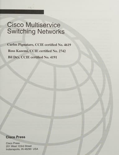 Cisco Multiservice Switching Networks