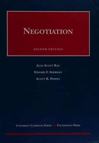 Negotiation (University Casebook)