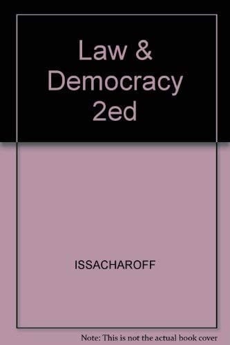 Law of Democracy (University casebook series)