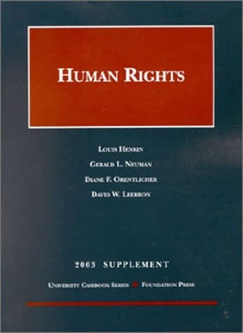 2003 to Human Rights