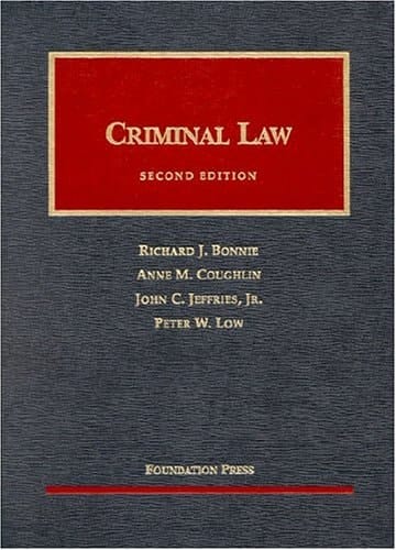 Criminal Law (University Casebook Series)