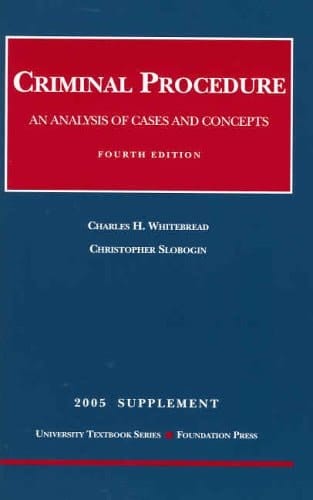 2005 Criminal Procedure Supplement
