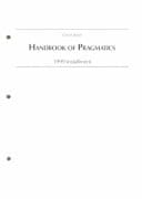 Handbook of Pragmatics 1999 installment