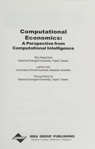 Computational Economics: A Perspective from Computational Intelligence