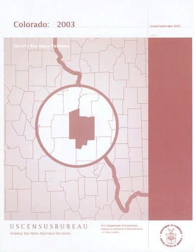 Colorado County Business Patterns: 2003