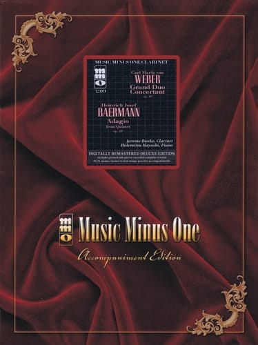 Grand Duo Concertant / Adagio Bb Clarinet and Piano