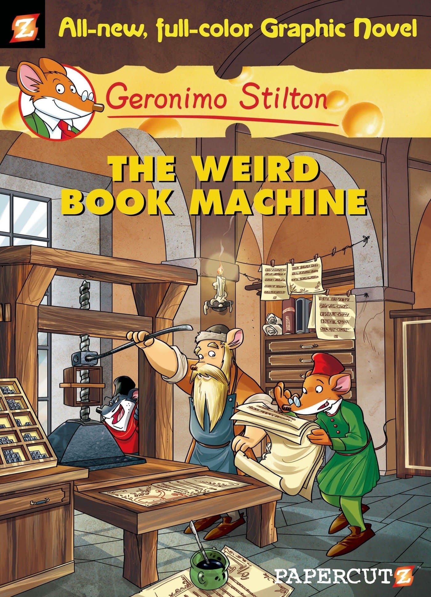 Geronimo Stilton#09 The Weird Book Machine (Graphic) [Paperback] [Jan 01, 2012] NA