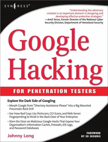 Google hacking for penetration testers.