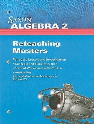 Saxon Algebra 2