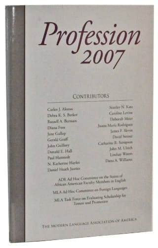 PROFESSION 2007