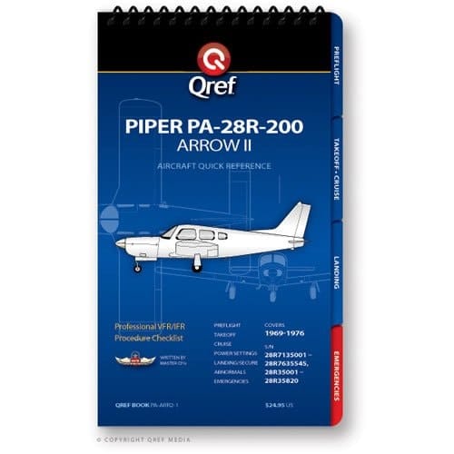 Piper Arrow II PA-28R-200 Qref Book