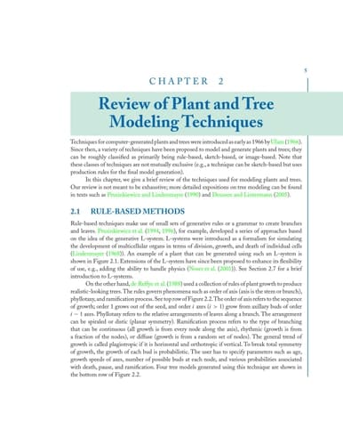 Image-based Modeling of Plants and Trees