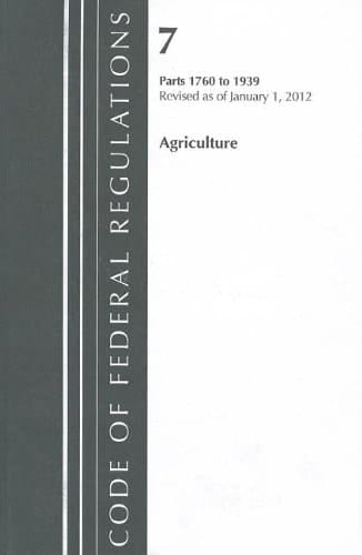 Agriculture, Parts 1760 To 1939