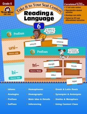 Take It to Your Seat Centers
            
                Take It to Your Seat Reading and Language Centers